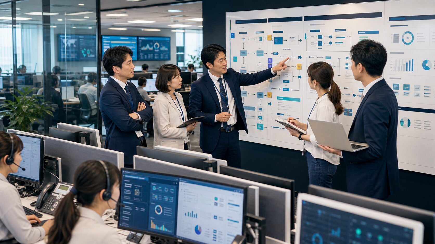 BPO業務の引継ぎとPMIを運用チームで検討するワークショップ